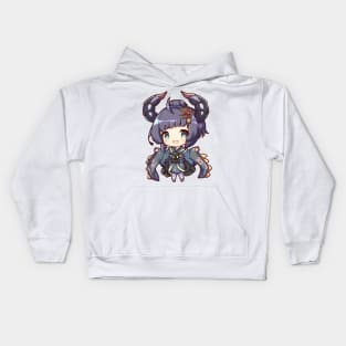 Scorpio the Scorpion Chibi Zodiac Anime Girl Kids Hoodie